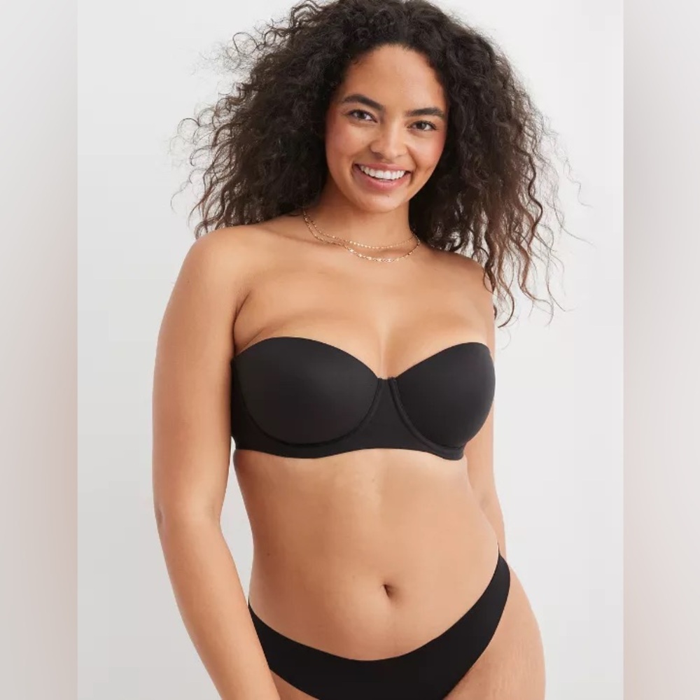 Aerie Sunnie Strapless Lightly Lined Bra